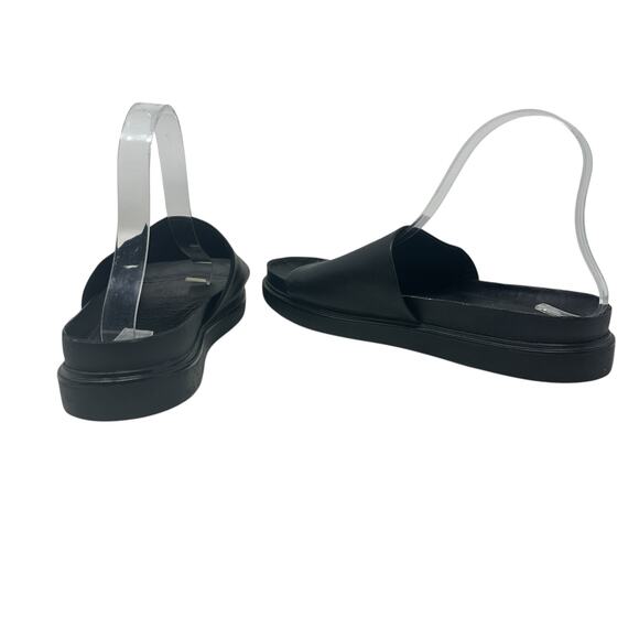 Vagabond Erin Leather Slide Sandals Chunky Platform Black Size 41 US 11 - Picture 10 of 13